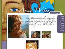 Tablet Screenshot of anneweiss.com